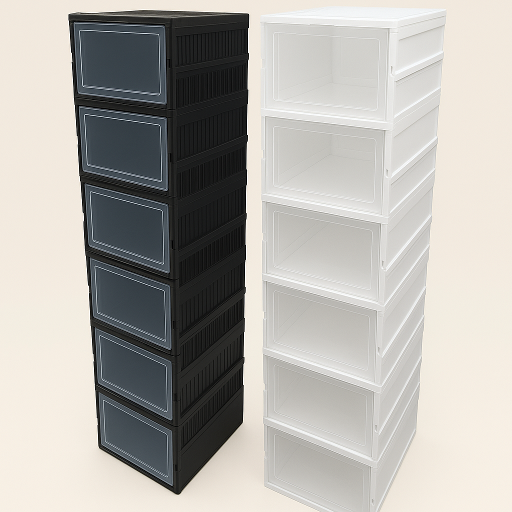 Organizador de Zapatos Plegable De 6 niveles – Más Orden, Más Espacio y Cero Estrés en tu Clóset