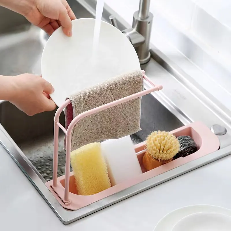 Organiza tu Fregadero al Instante: El Estante Telescópico que Transforma tu Cocina